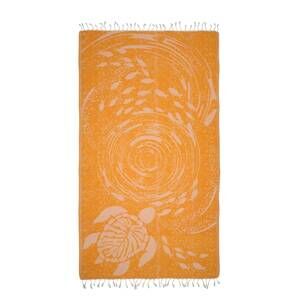 NEW KIKOYA turtle beach towels in mustard
